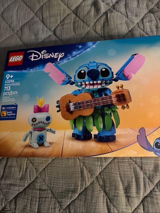 Disney Other - Disney LEGO Stitch and Scrump Building Set - Blue, Pink, Green